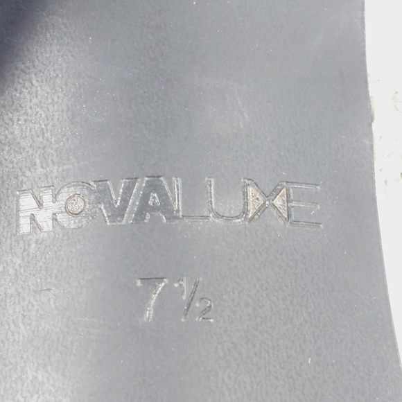 NOVALUXE OLIVIA Silver Embellished Straps Heeled Sandals A474 - Picture 10 of 13